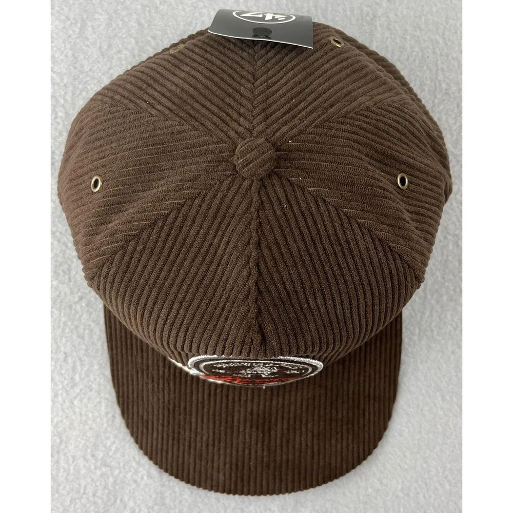 Cleveland Browns Hat 47 Brand Snap Back Stoney Clover‎ Lane NFL Corduroy NEW